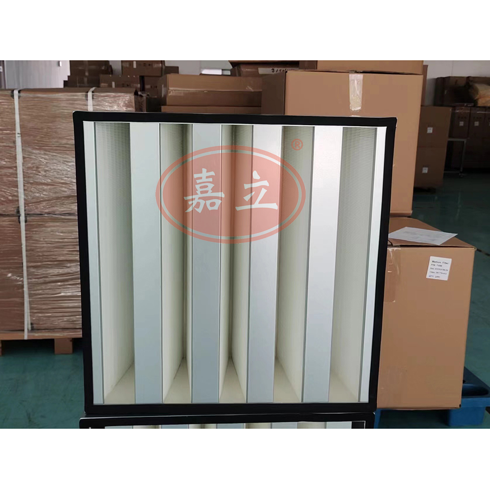 高碑店W型V型密褶式箱式过滤器